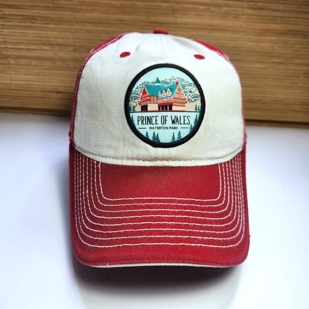 Prince of Wales Waterton Lakes Hat Alberta Camo Adjustable Baseball Cap OS